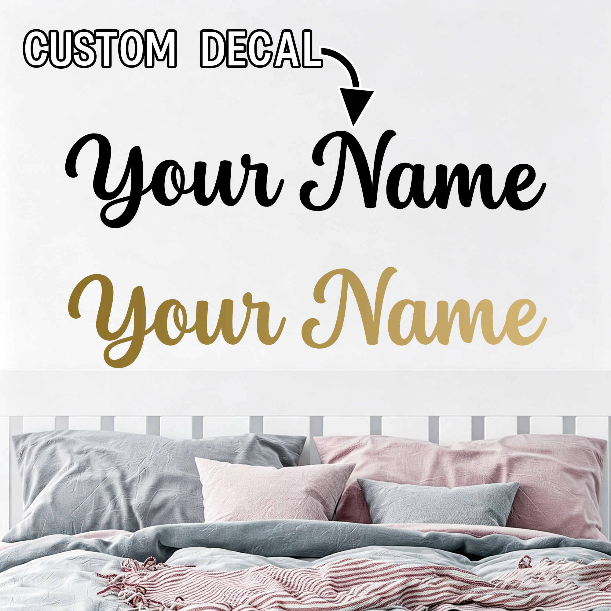Home Decor Sticker - 3PCS Adesivos de Parede Personalizados com