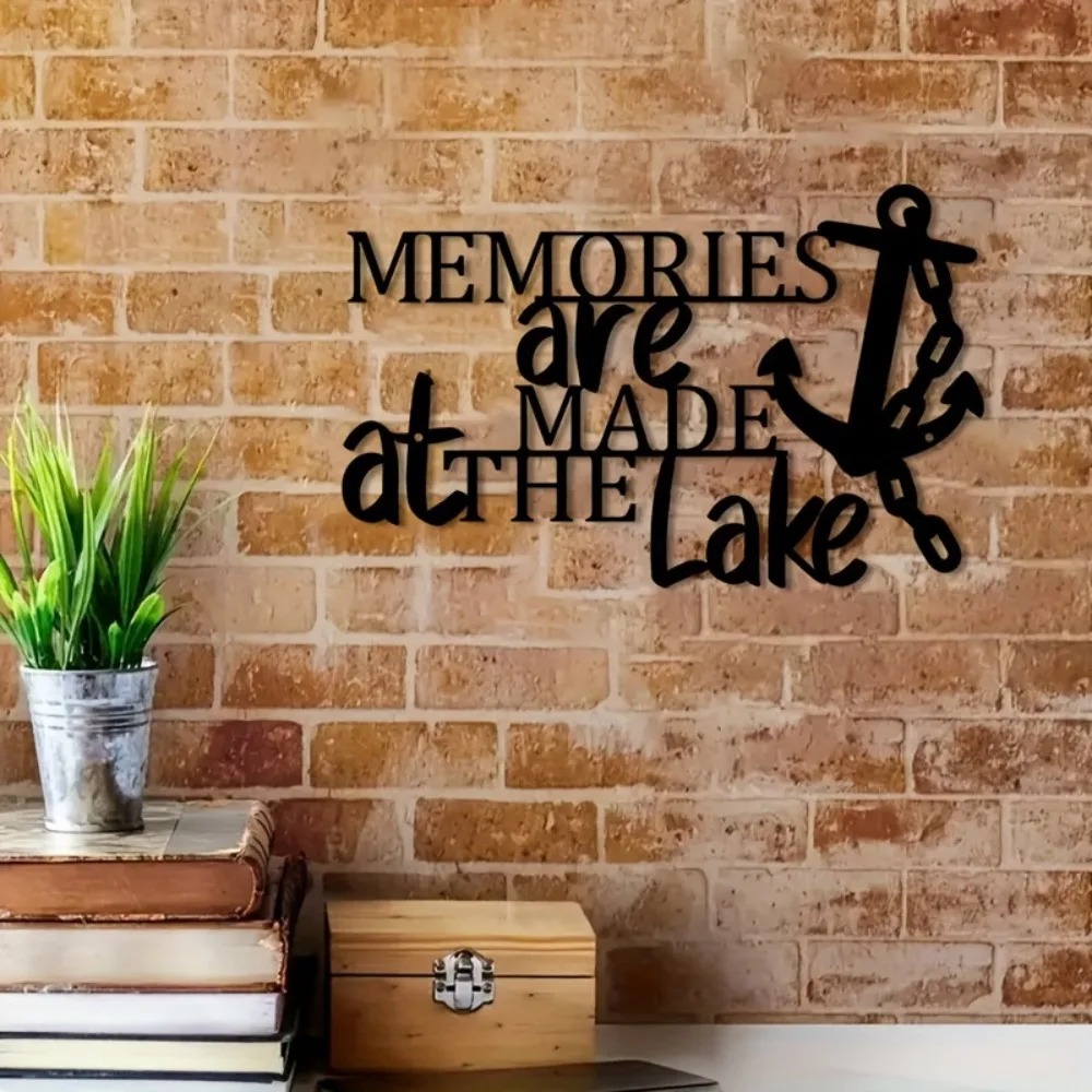 Home Decor Duck - Arte de Parede Rústica em Ferro