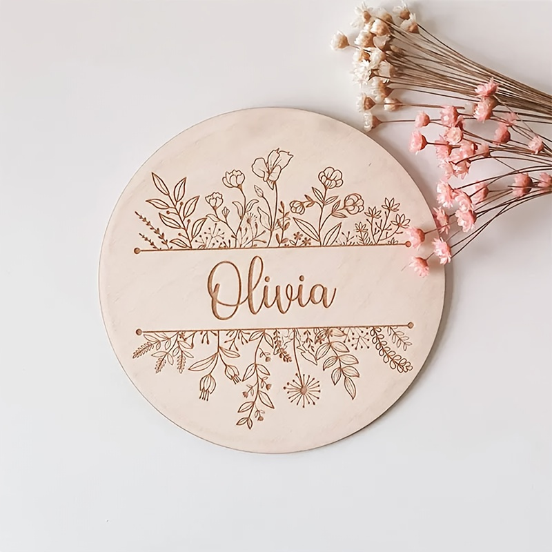 Home Decor Ideas - Placa de Nome Personalizada com Gravação