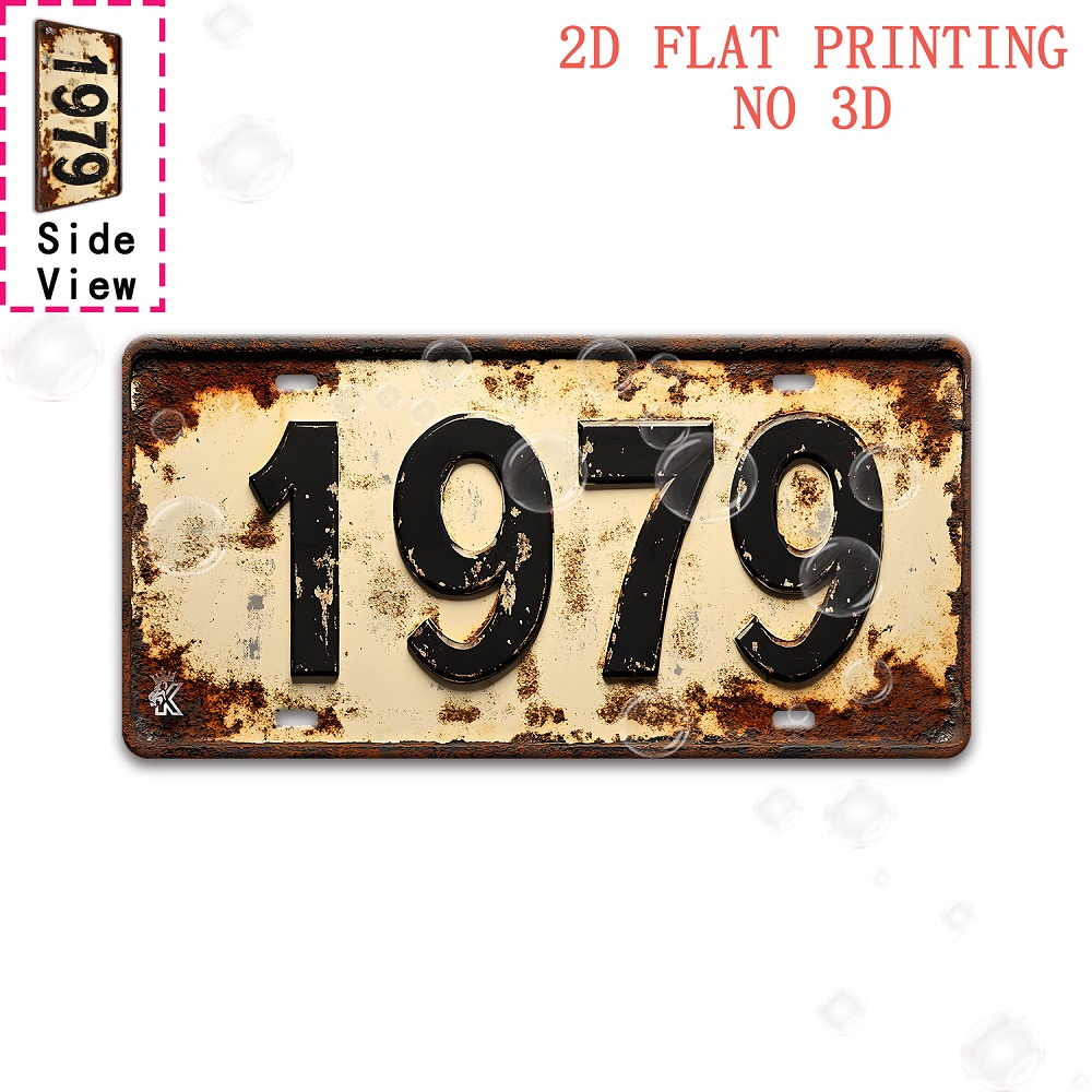 X Home Decor - 2D plano, sinal decorativo, 1 peça,