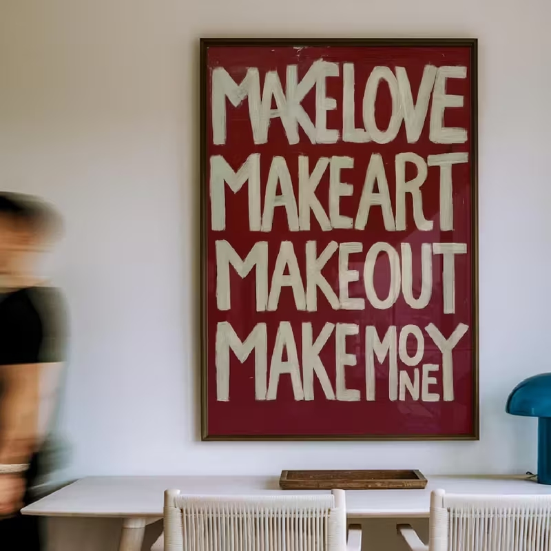 Home Decor Handmade - Arte de parede moderna e retrô,
