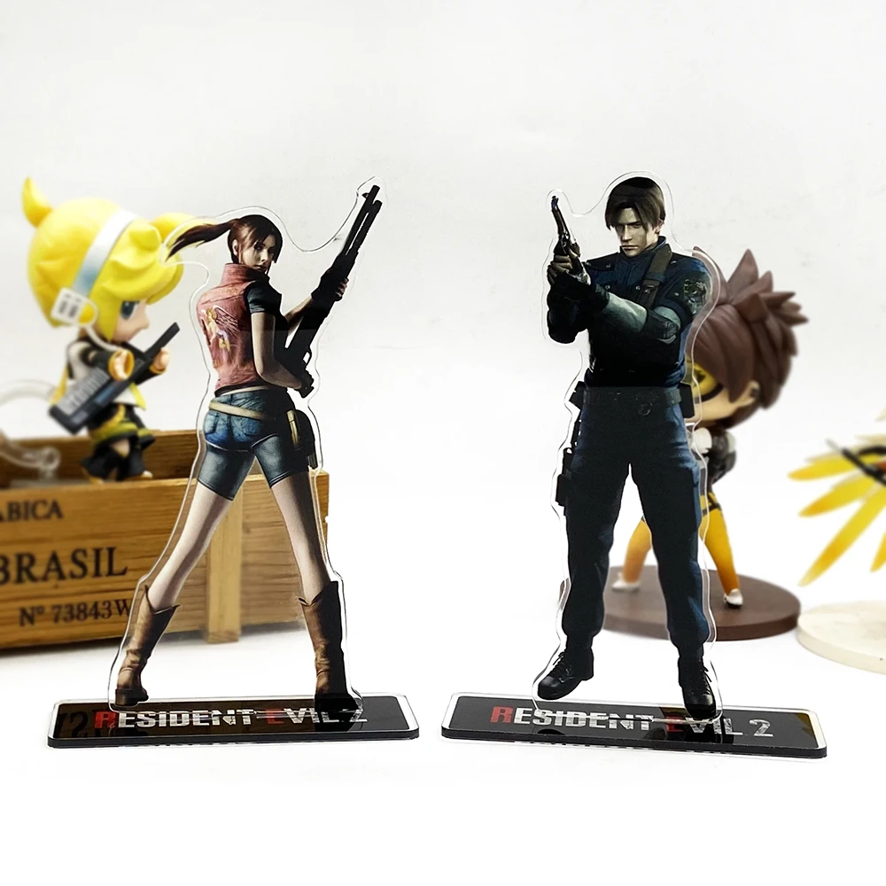 Home Decor Y2K - Leon·Scott Kennedy Claire Redfield estatuetas de