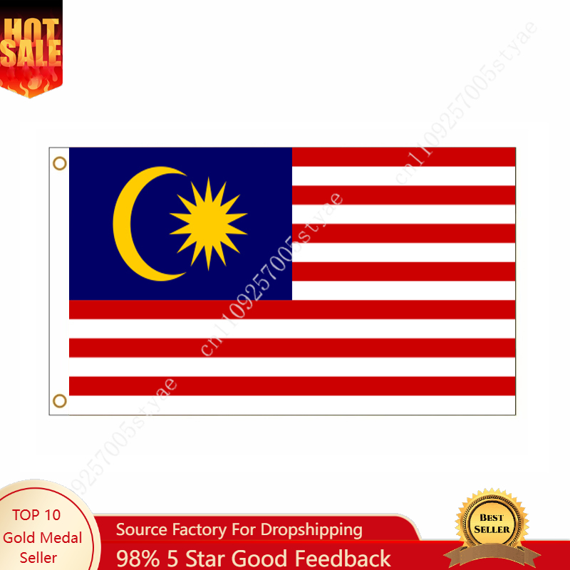 Home Decor Malaysia - Bandeira da Malásia Bandeira suspensa nacional