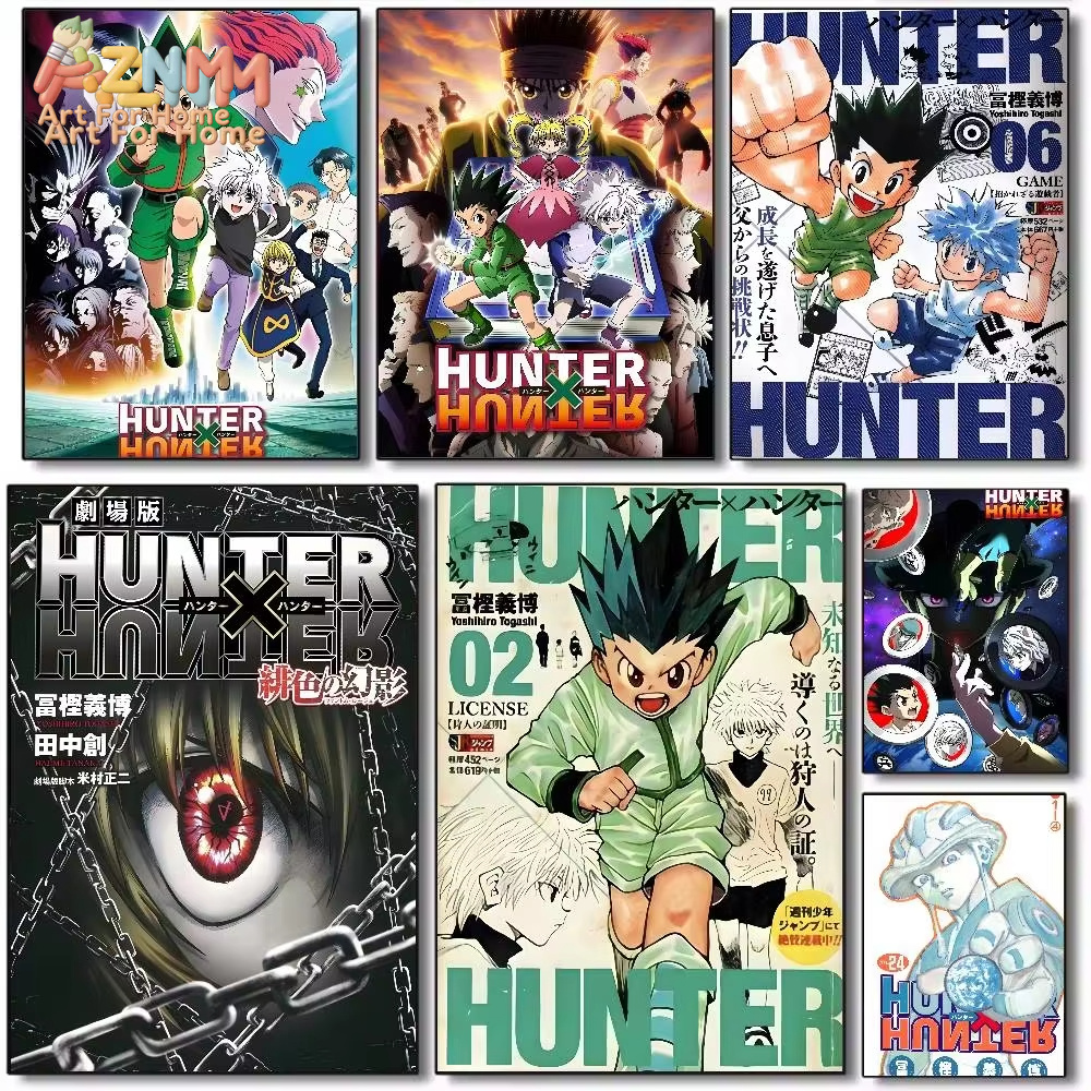X Home Decor - 1 unidade AZMNHot Pôster de Anime