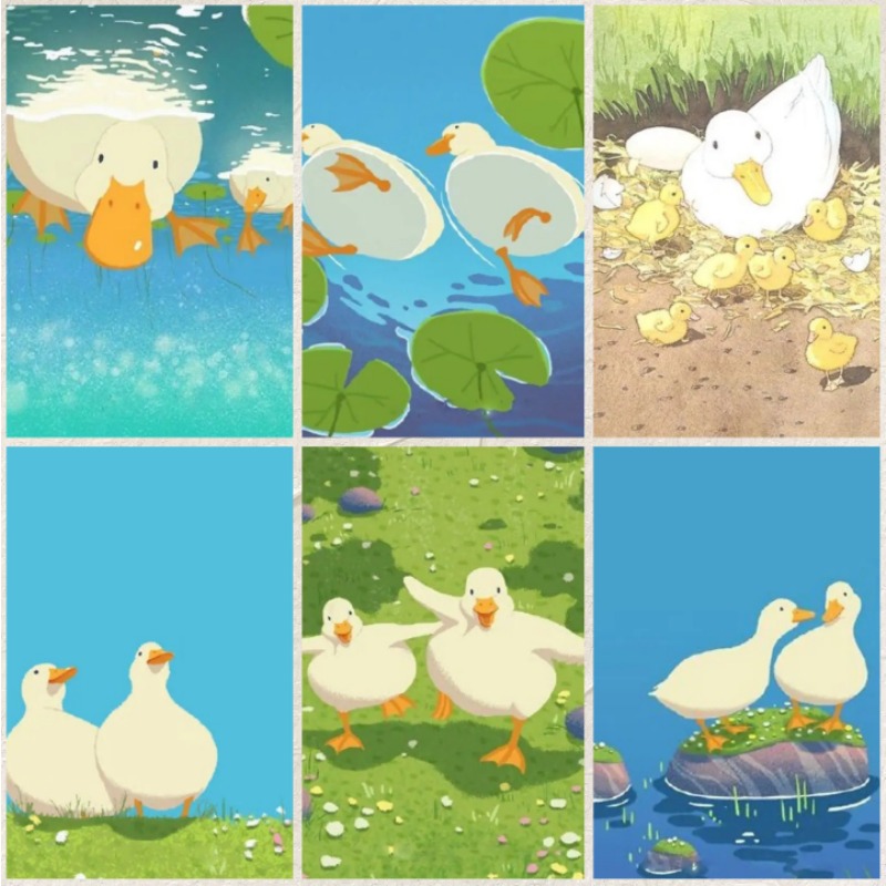Home Decor Duck - Pôster de Arte de Parede de