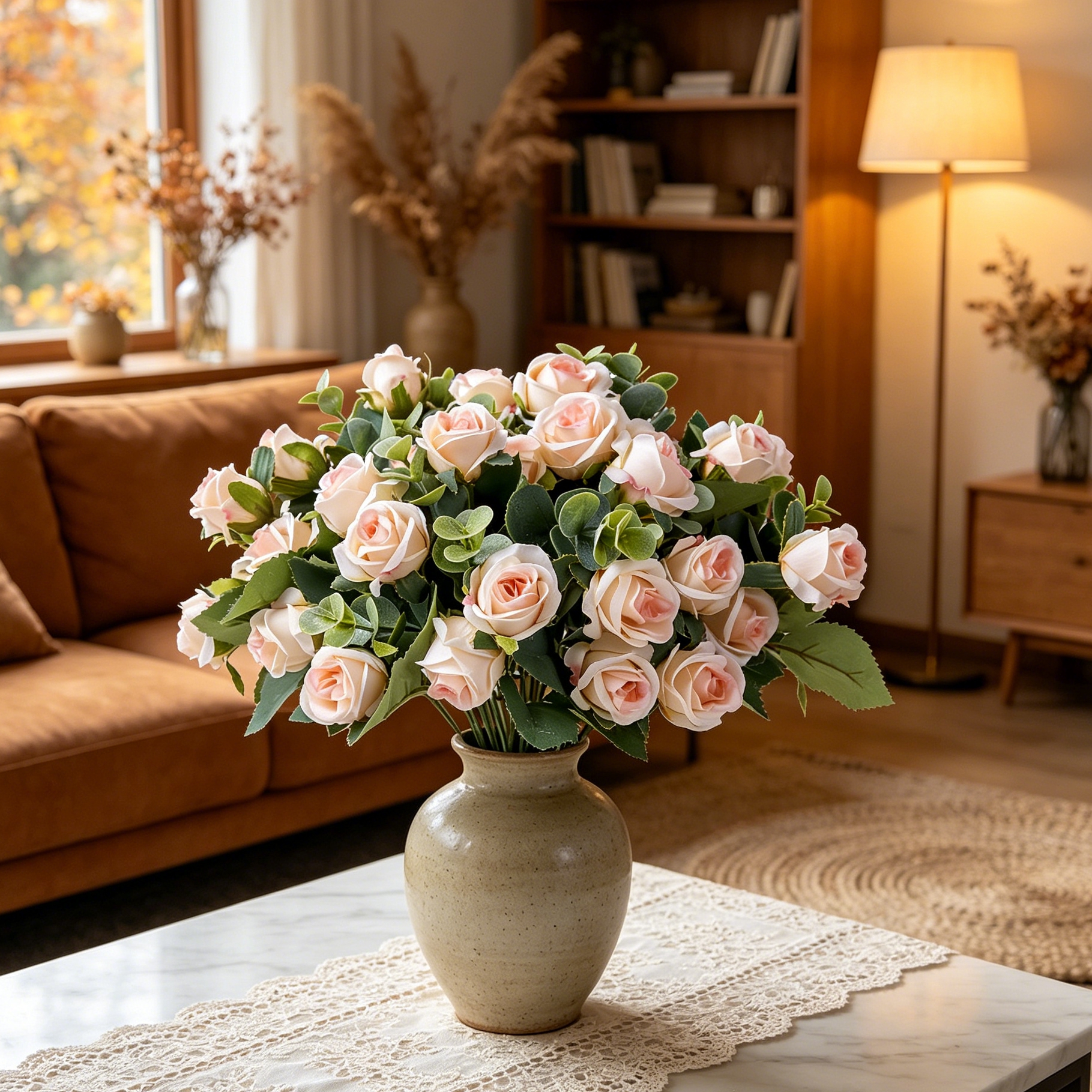 Home Decor Ai - Buquês de Flores de Rosas de