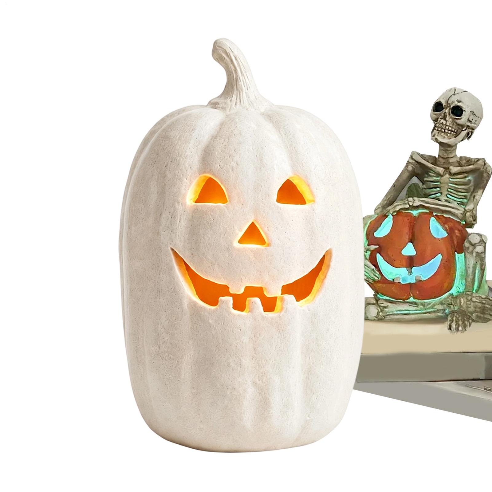 Home Decor Handmade - Artesanato de Abóboras de Halloween: Centro