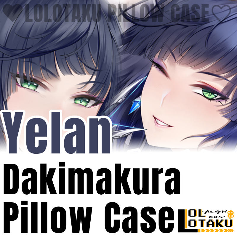 Home Decor Games Free - Capa de Almofada Yelan Dakimakura Genshin