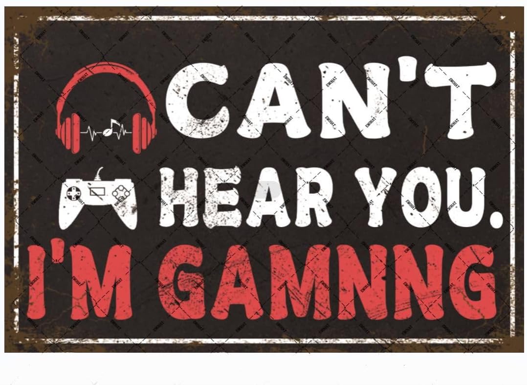 Home Decor Games Free - EMOHAT Placa de Metal para Sala