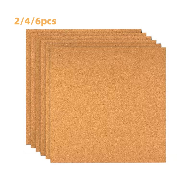 X Home Decor - 2/4/6 Peças de Quadros de Cortiça