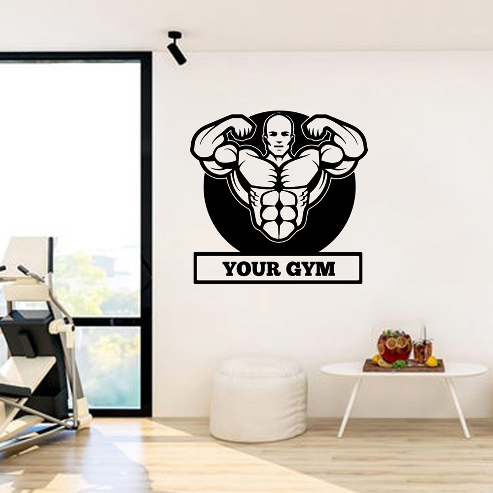 Home Decor Sticker - Adesivo de parede personalizado com nome,