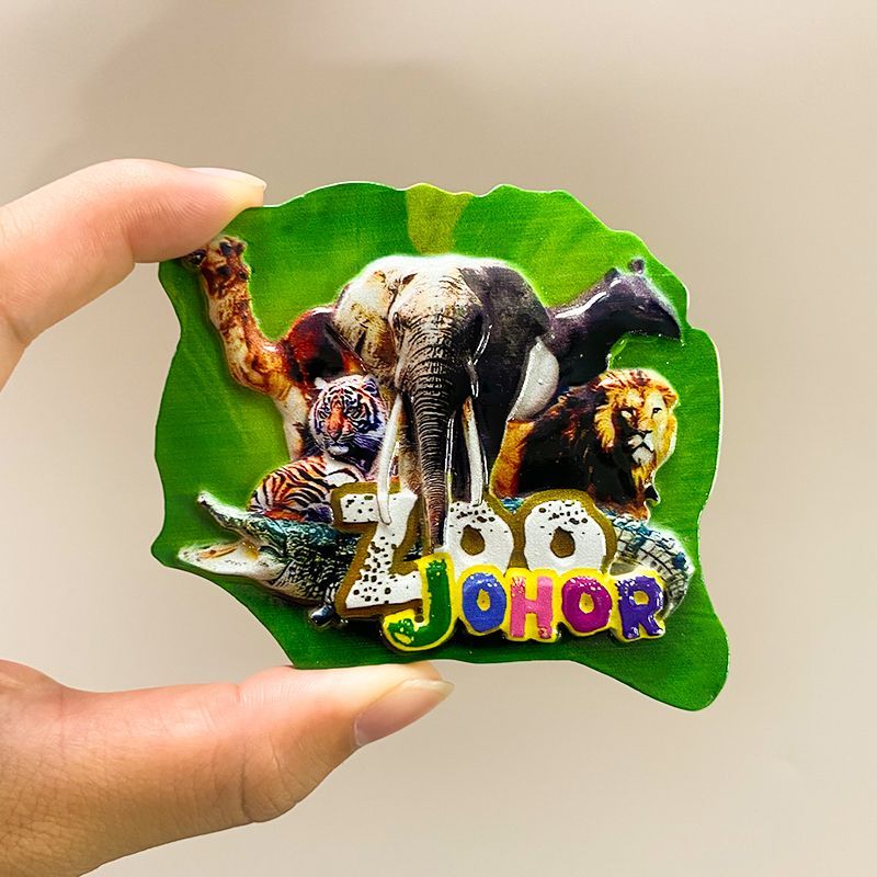 Home Decor Malaysia - Imãs de Geladeira do Zoológico Roufu,