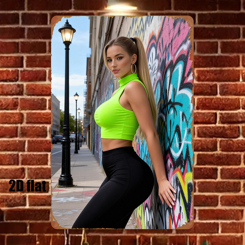 Home Decor Games Free - Placa de Metal Vintage 2D, Arte