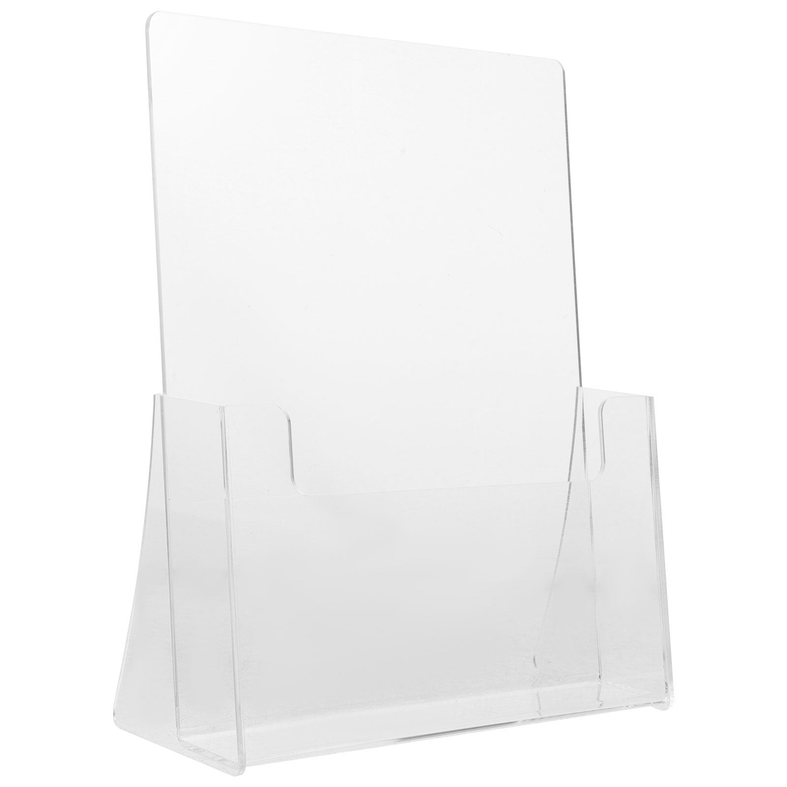 Home Decor Brochure - Suporte de Exibição em Acrílico Transparente