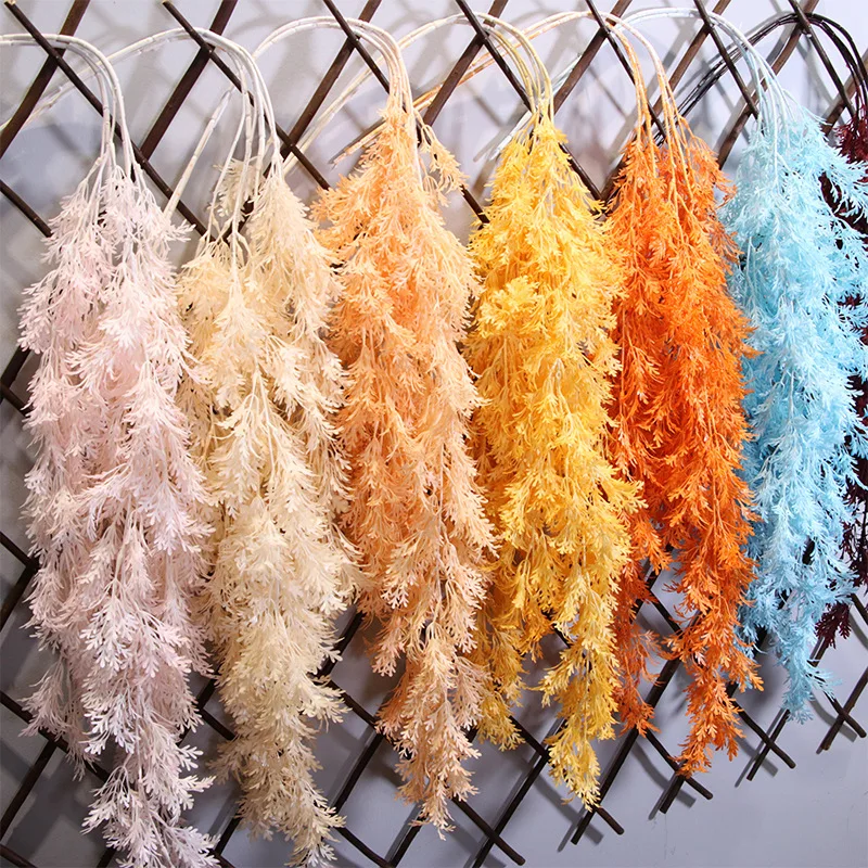 Home Decor Rattan - Mini pesca flores artificiais, Casamento teto