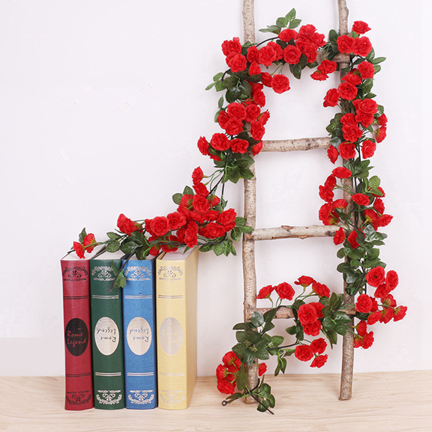 Home Decor Ai - Rosas de Seda Artificiais, Flores de