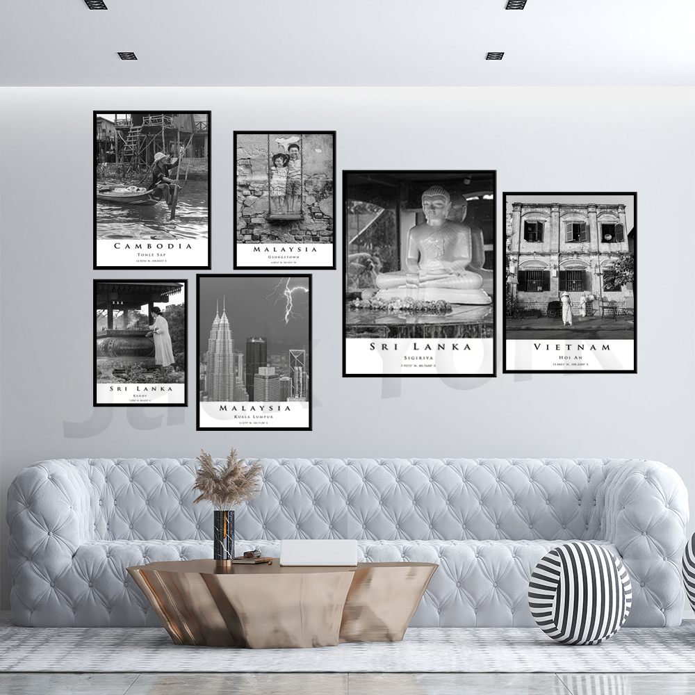 Home Decor Malaysia - Camboja, malásia, sri lanka, vietname poster