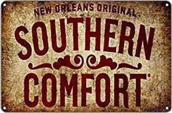 Home Decor New Orleans - Placa de Metal Retrô/Placa Decorativa de