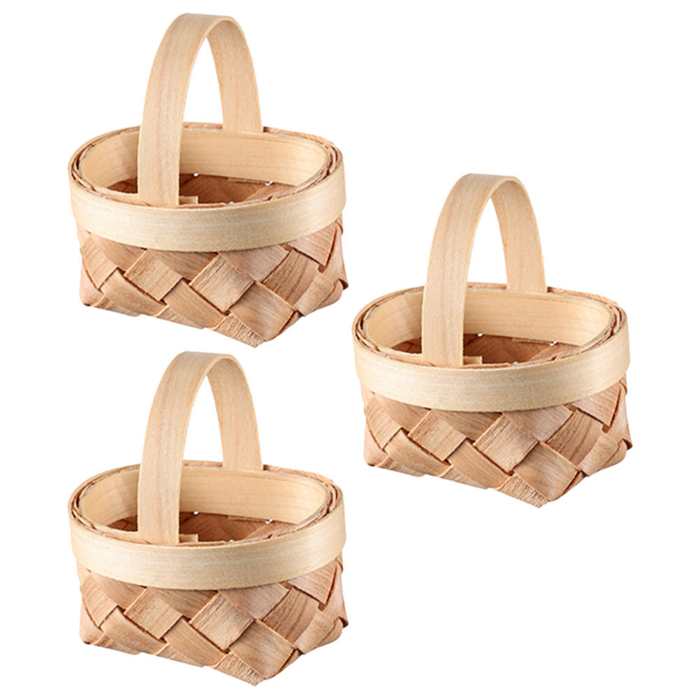Home Decor Rattan - Cestas de Armazenamento Mini de Rattan