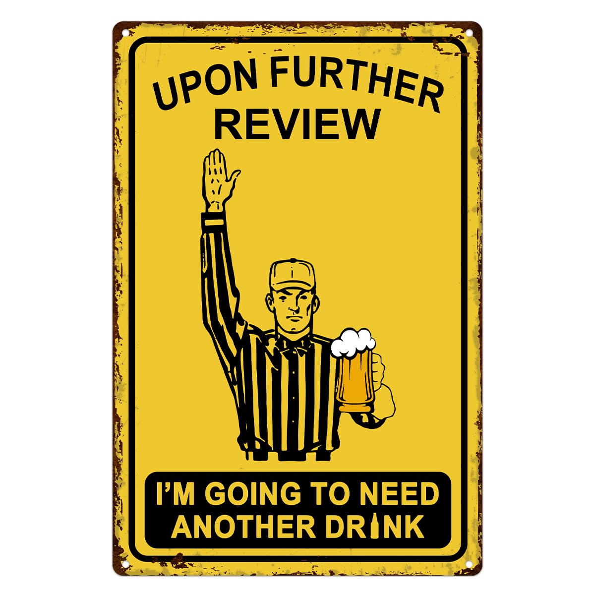 Review Home Decor - Placa Decorativa Vintage ALKB para Bar