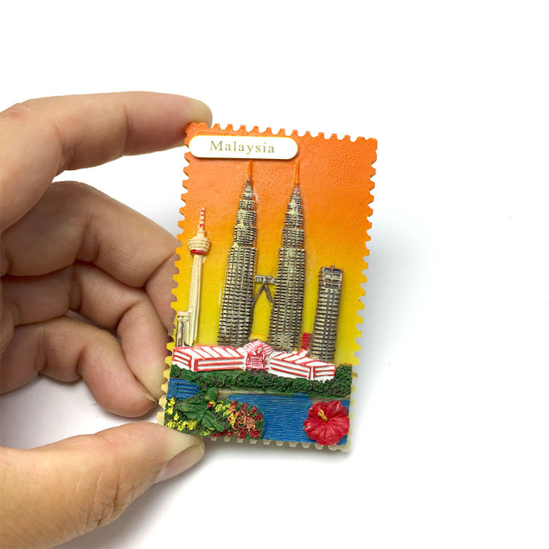 Home Decor Malaysia - Resina 3d malásia klcc ímãs de