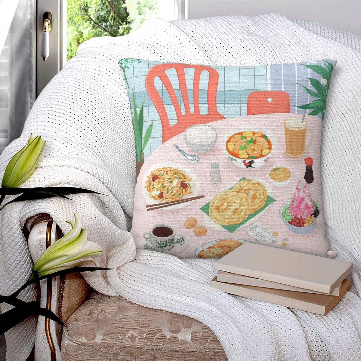 Capa de Almofada Decorativa Ko - Home Decor Malaysia avaliação e preço