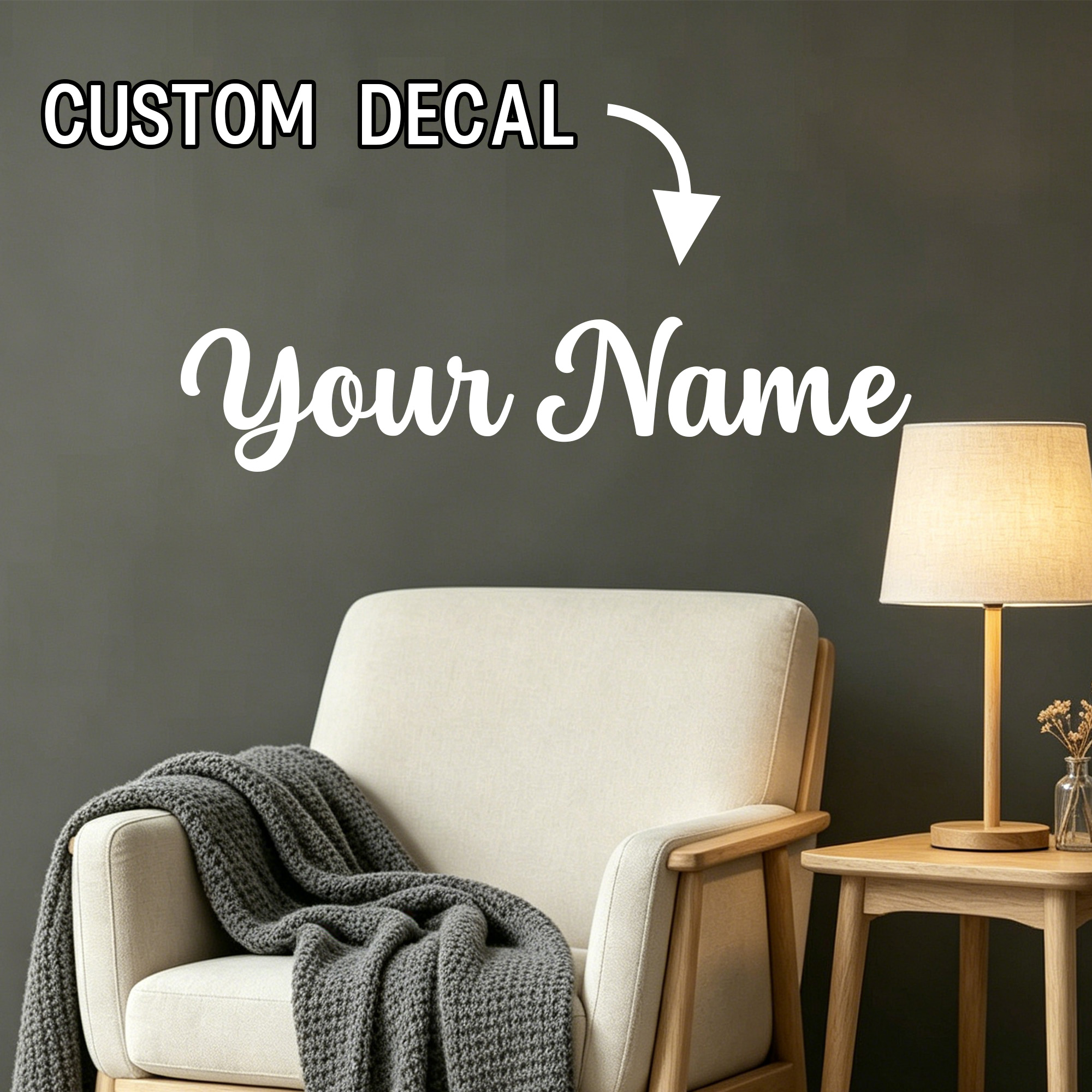 3PCS Adesivos de Parede Person - Home Decor Sticker avaliação e preço