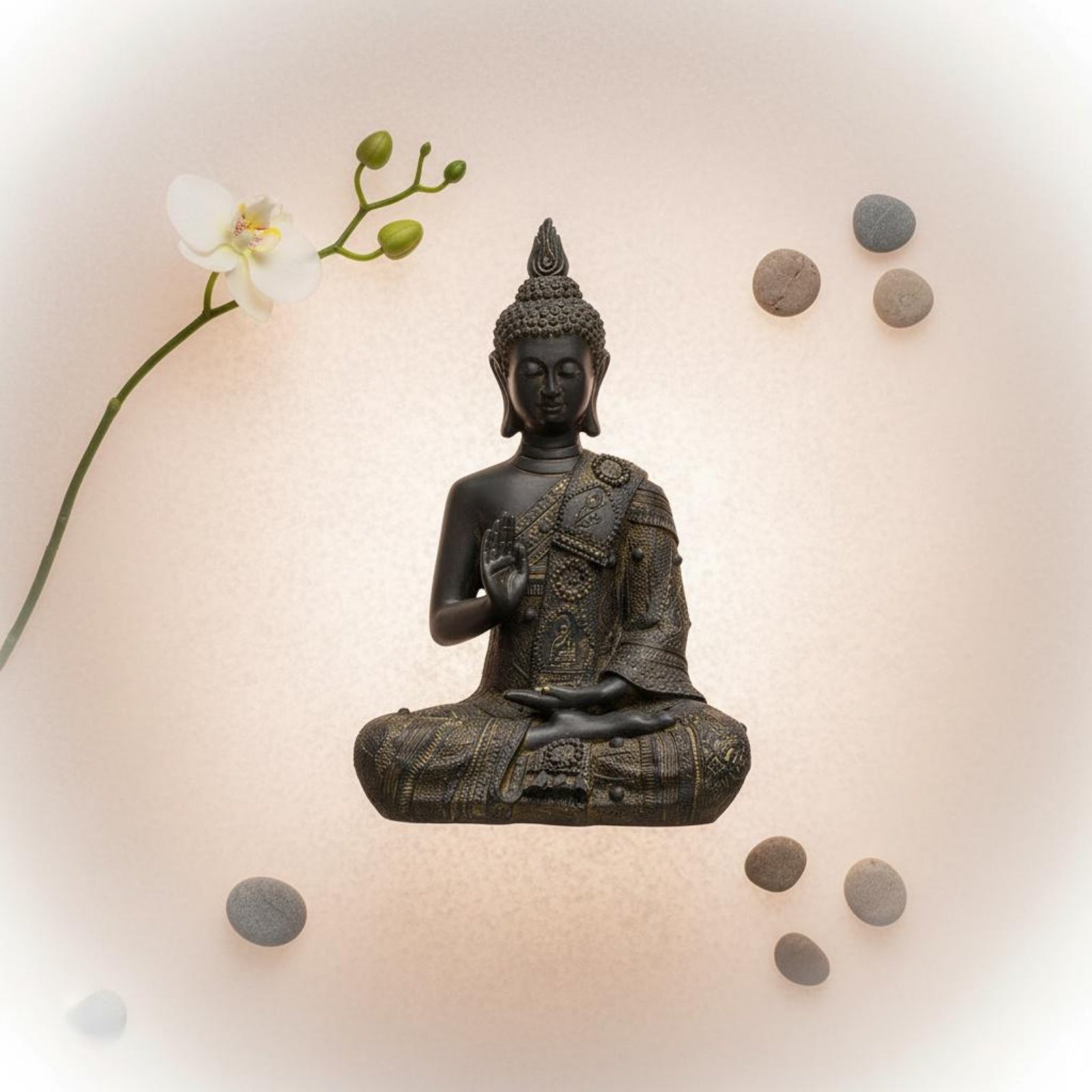 Escultura de Buda Tailandesa A - Home Decor Handmade avaliação e preço