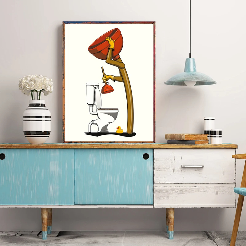 1 Pôster de Parede Divertido s - Home Decor Duck avaliação e preço