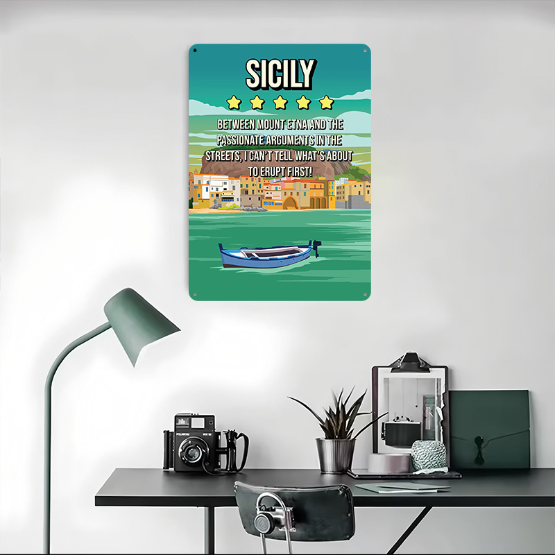 Pôster Impresso de Viagem com  - Review Home Decor avaliação e preço