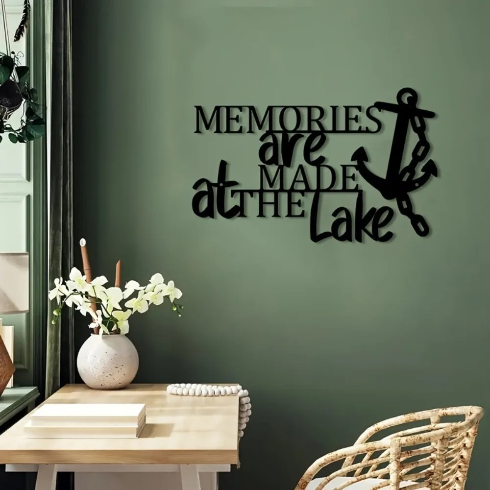 Arte de Parede Rústica em Ferr - Home Decor Duck avaliação e preço