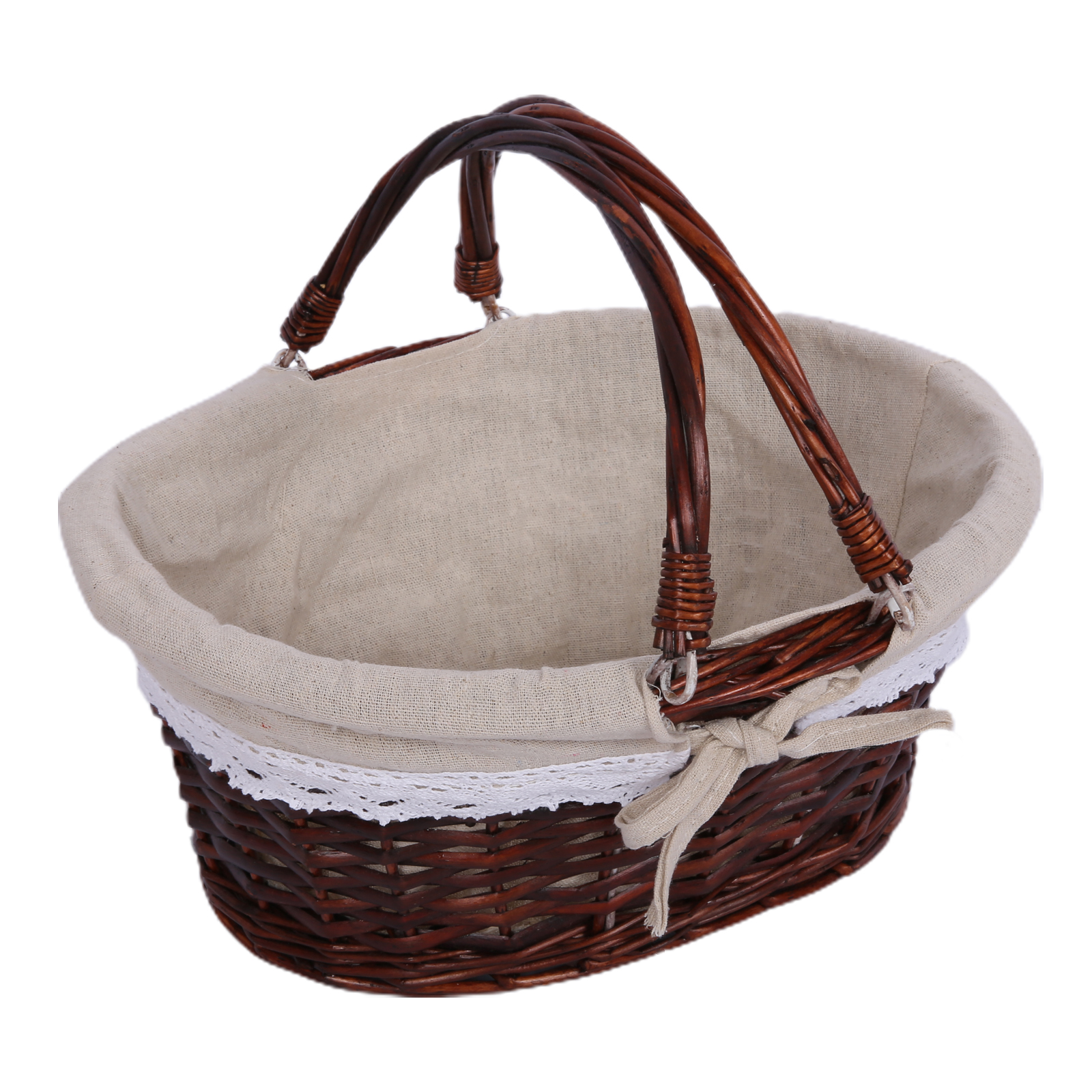 Cesta de Rattan Trançada com D - Home Decor Rattan avaliação e preço