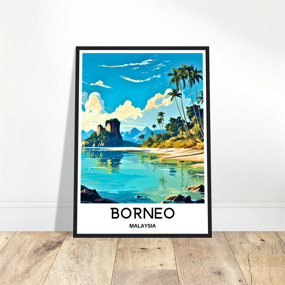 Pôster de viagem de Penang, Ma - Home Decor Malaysia avaliação e preço