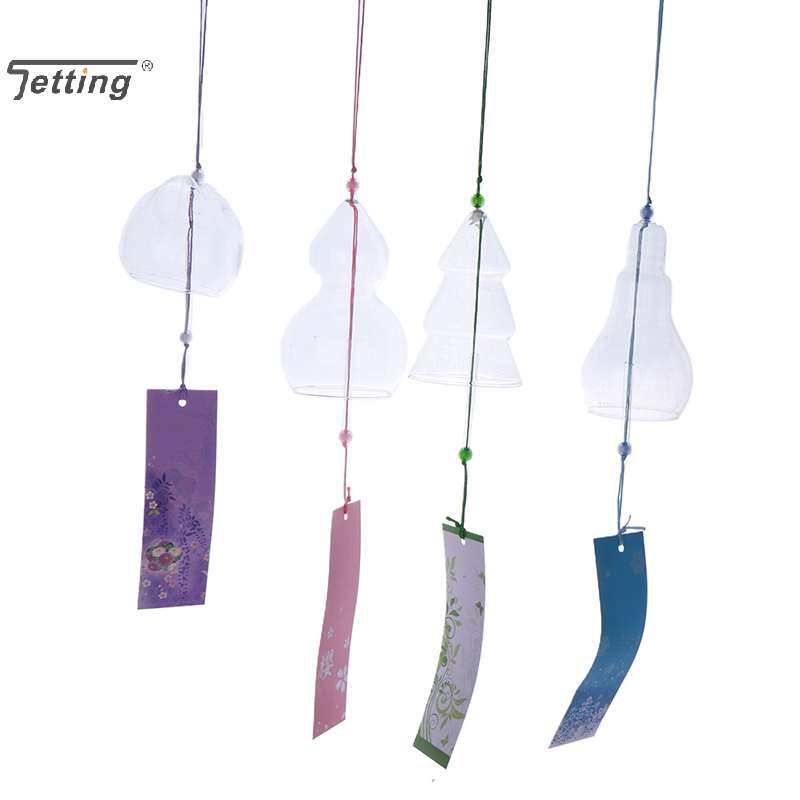 Vidro Transparente Vento Chime - Home Decor Y2K avaliação e preço