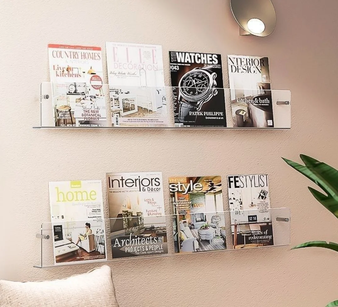 Suporte de Parede Transparente - Home Decor Brochure avaliação e preço