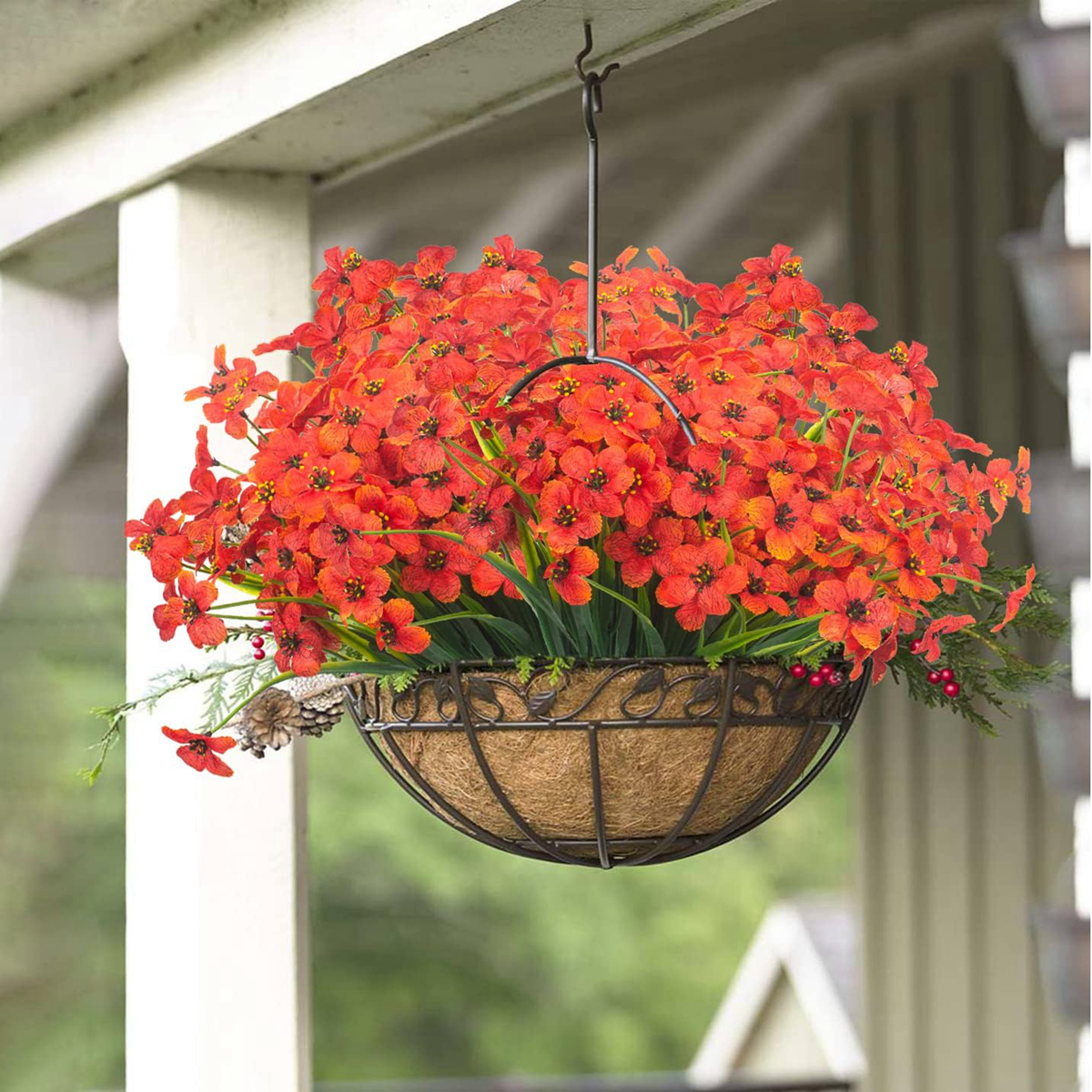 4/8 Peças de Flores Artificiai - Home Decor Ai avaliação e preço