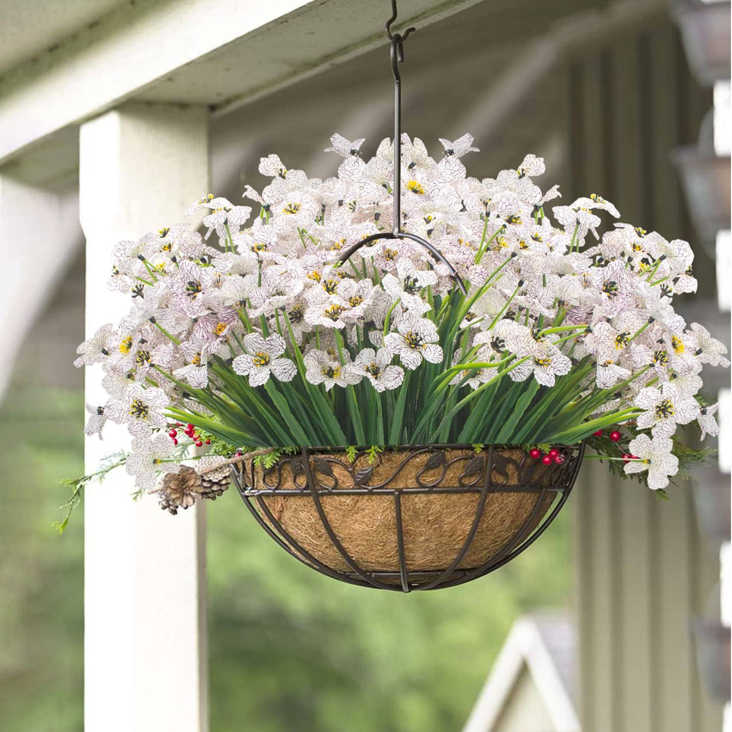 4/8 Peças de Flores Artificiai - Home Decor Ai avaliação e preço