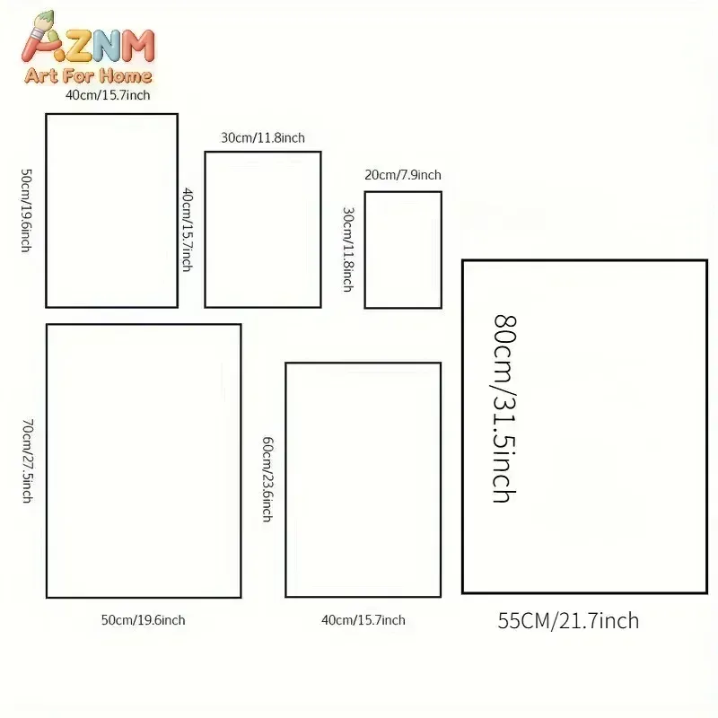 1 unidade AZMNHot Pôster de An - X Home Decor avaliação e preço