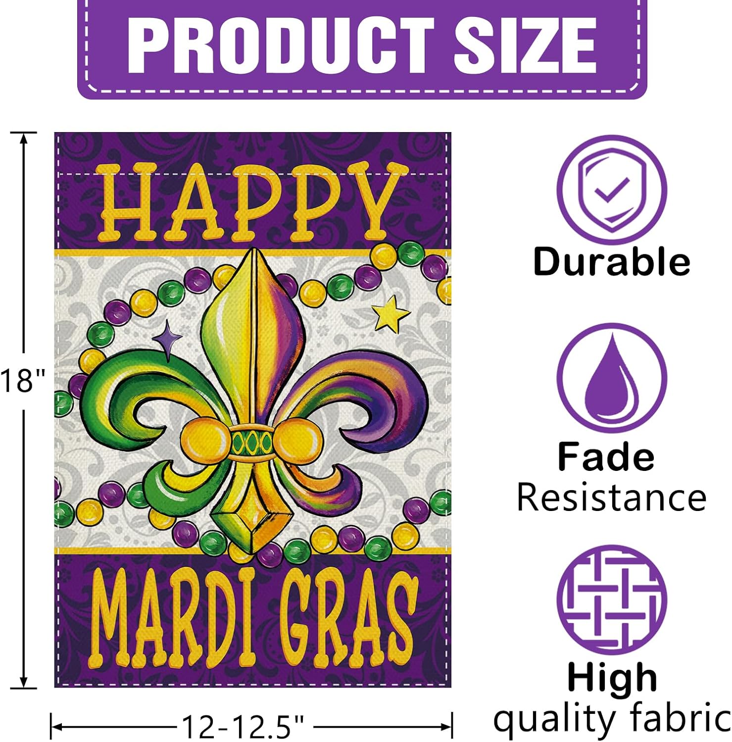 Bandeira Decorativa de Jardim  - Home Decor New Orleans avaliação e preço