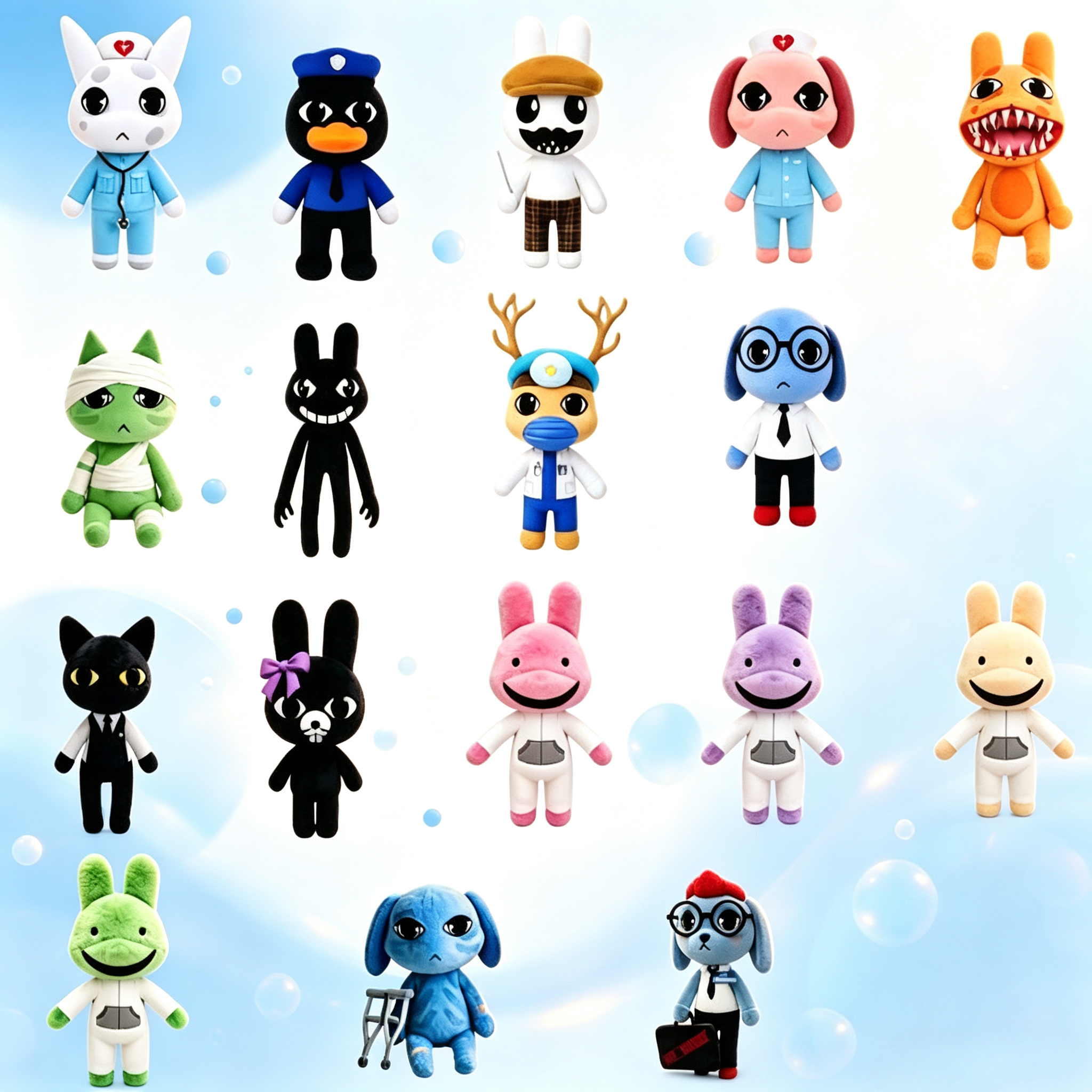 Bonecos de Pelúcia do Jogo de  - Home Decor Games Free avaliação e preço