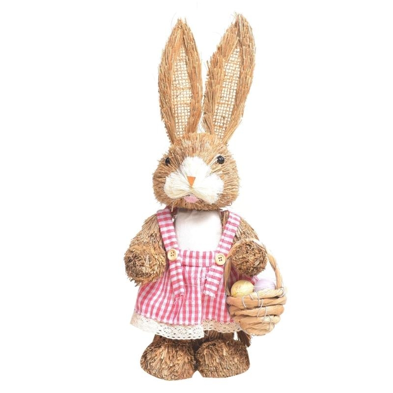 Coelho palha decorações para f - Home Decor Modern Organic avaliação e preço
