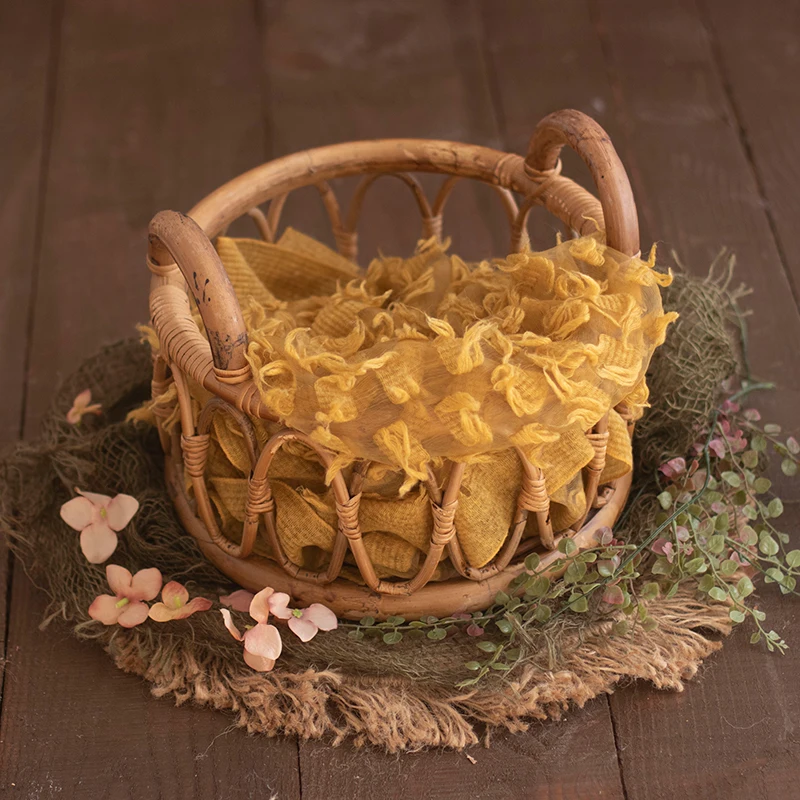 Bebê Recém-nascido Cesta De Ra - Home Decor Rattan avaliação e preço