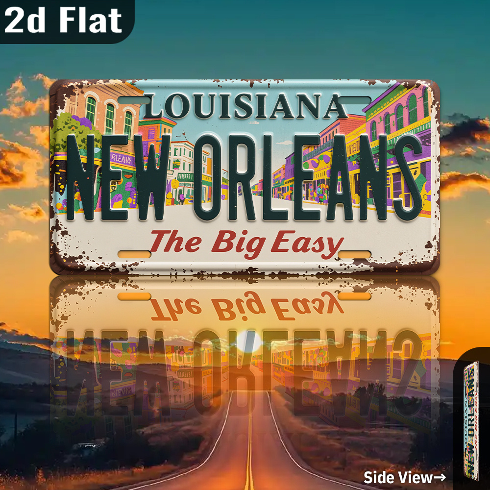 Sinal de arte de parede de met - Home Decor New Orleans avaliação e preço
