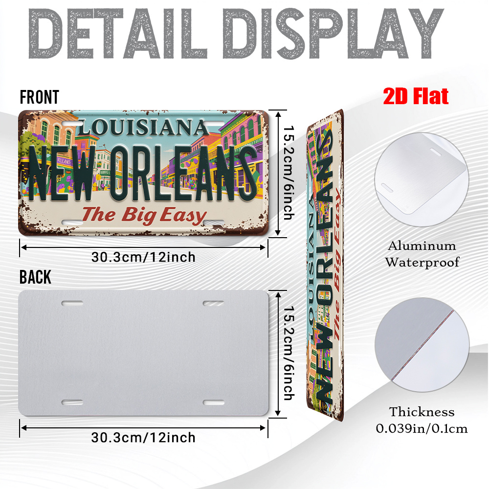 Sinal de arte de parede de met - Home Decor New Orleans avaliação e preço