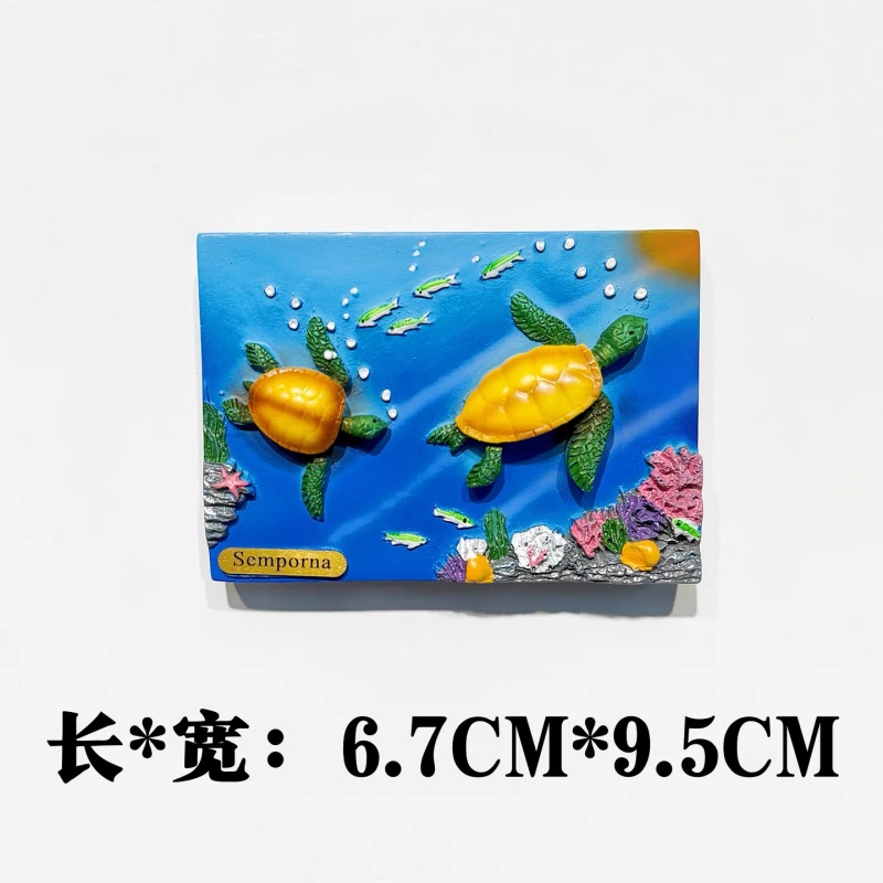 Imãs de Geladeira 3D da Malási - Home Decor Malaysia avaliação e preço