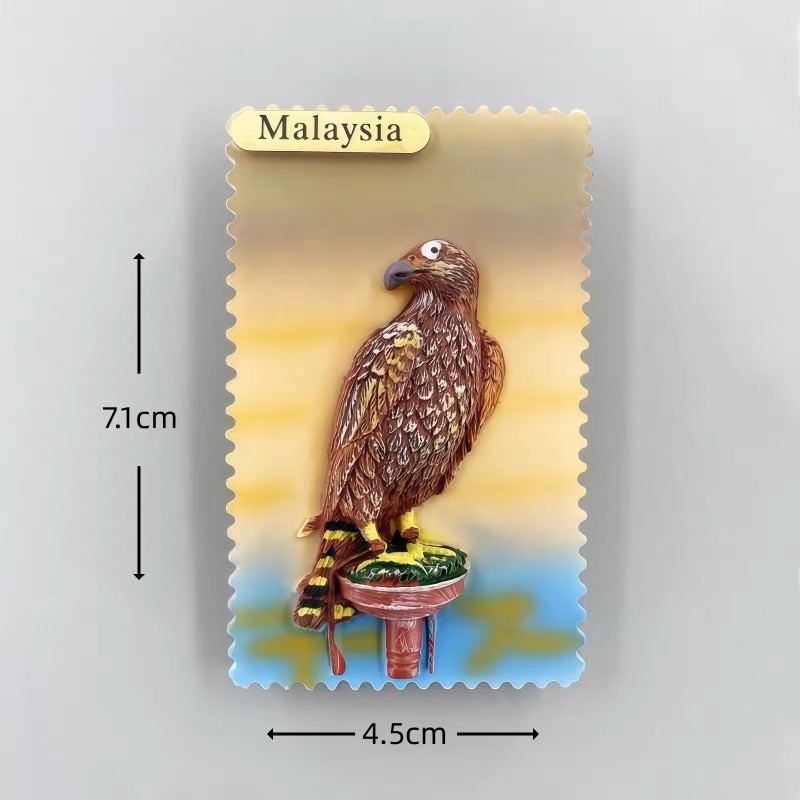 Imãs de Geladeira 3D da Malási - Home Decor Malaysia avaliação e preço