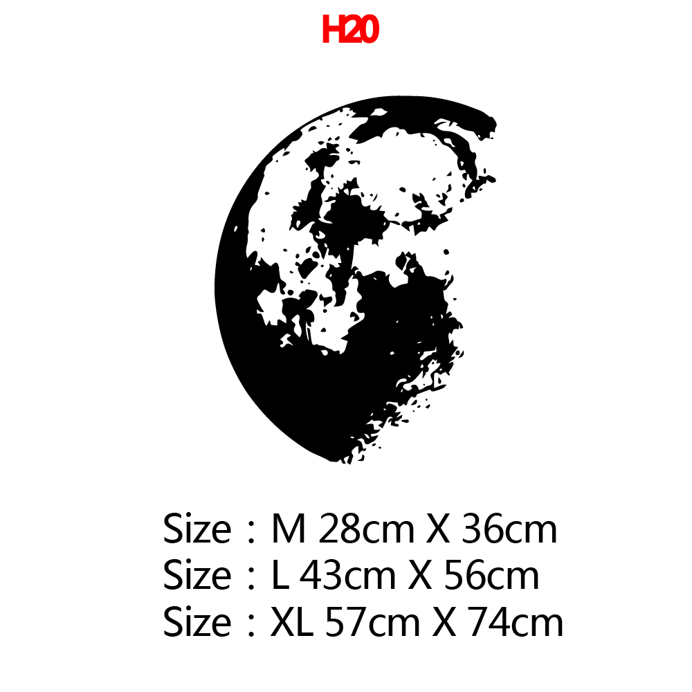 Espaço exterior lua adesivo de - Home Decor Y2K avaliação e preço