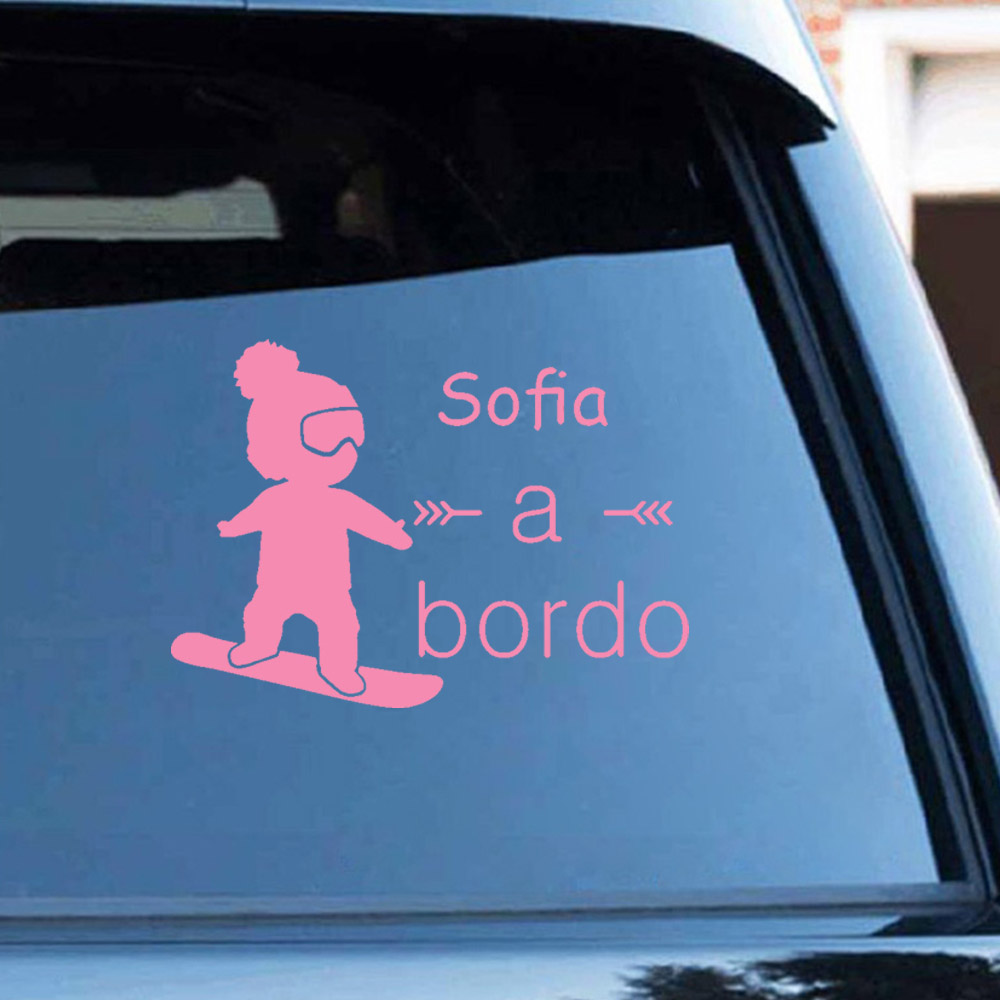 1pc vinil bebê a bordo colorid - Home Decor Sticker avaliação e preço