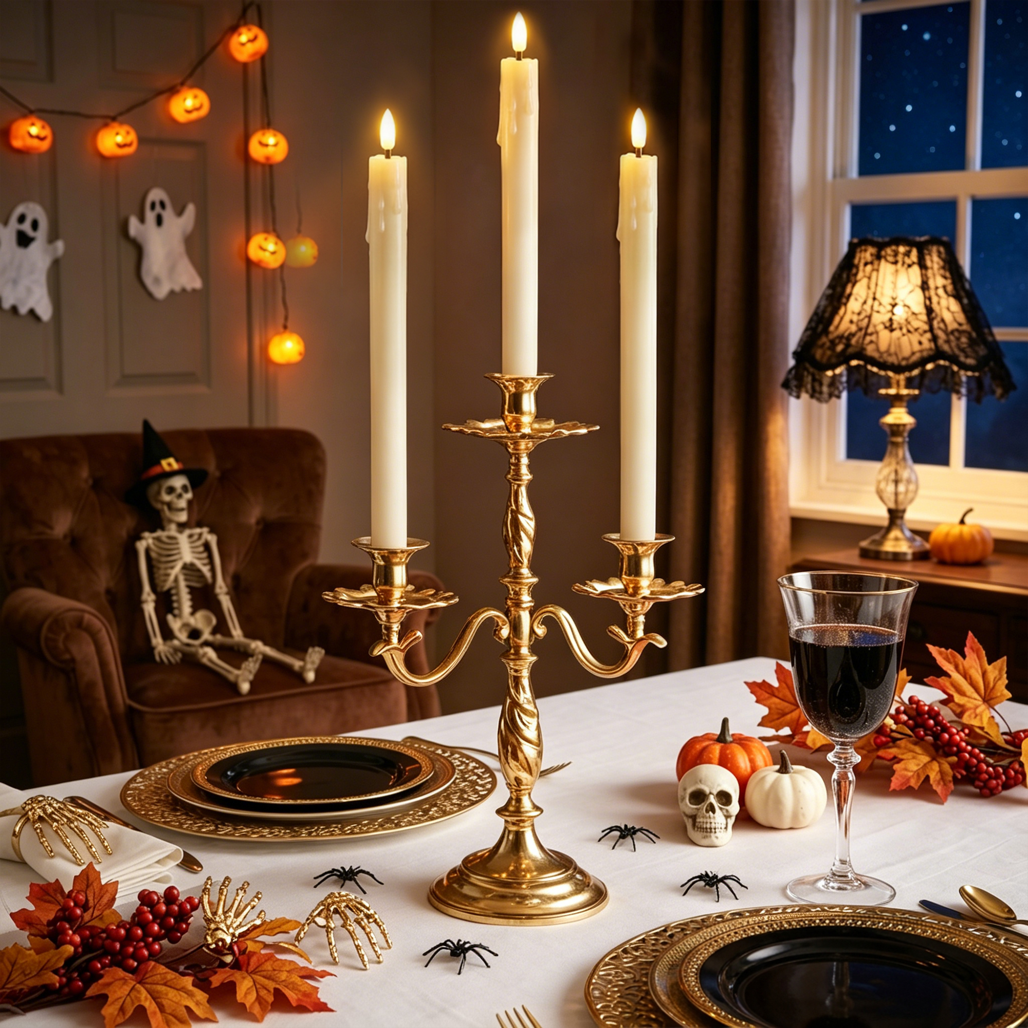 Velas Cônicas Sem Chama Cor Ma - X Home Decor avaliação e preço