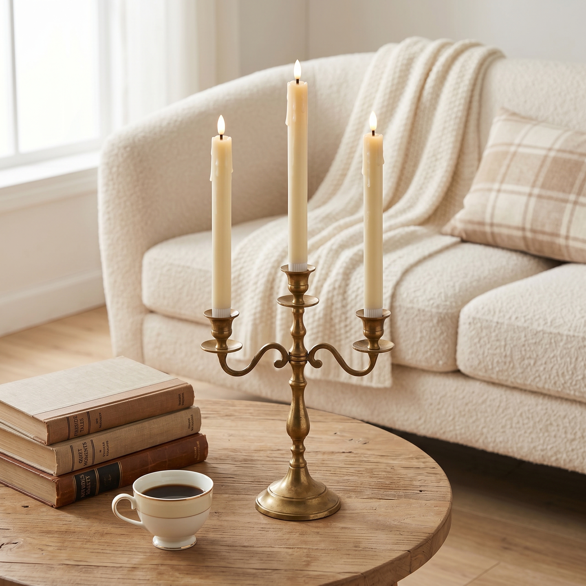 Velas Cônicas Sem Chama Cor Ma - X Home Decor avaliação e preço